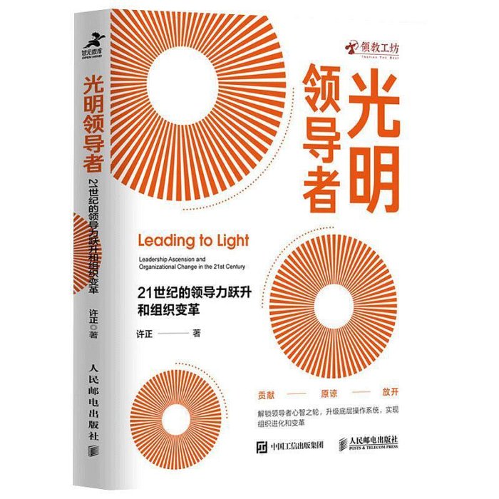 瀚海書城 光明領導者 21世紀的領導力躍升和組織變革 許正 領導力法則 可復制的領導力 中層領導力 領導力書籍 企業管YP3420