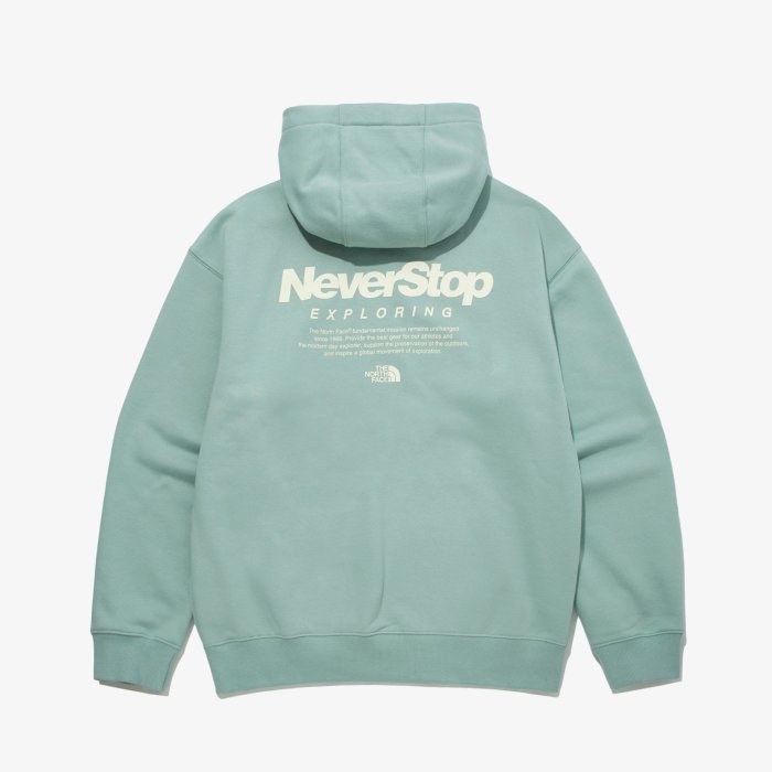 LUXURY】 韓國限定THE NORTH FACE TNF 北臉帽T 男女NEVERSTOP 大學T 連