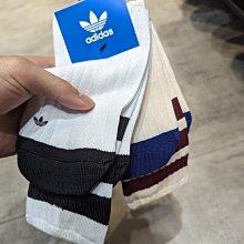 南🔥2024 3月 ADIDAS PREMIUM MID CREW 中筒襪 小腿襪 2雙入 白黑 米酒紅 IB9170