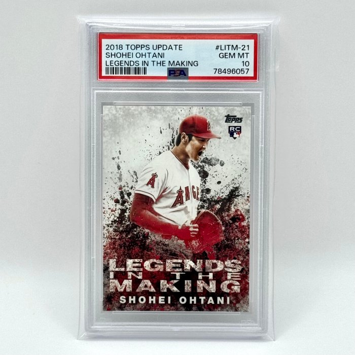 大谷翔平Shohei Ohtani RC新人卡2018 Topps Legends in the making