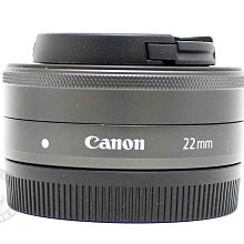【台南橙市3C】Canon EF-M 22mm f2 STM 人像鏡 定焦鏡 二手鏡頭 #89176