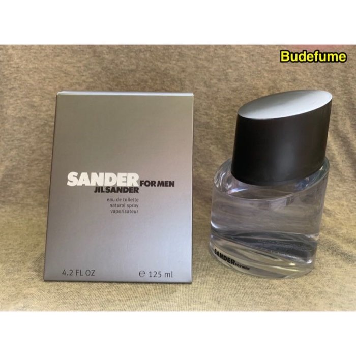 Jil Sander Sander for Men 貞莎德同名男香125ml