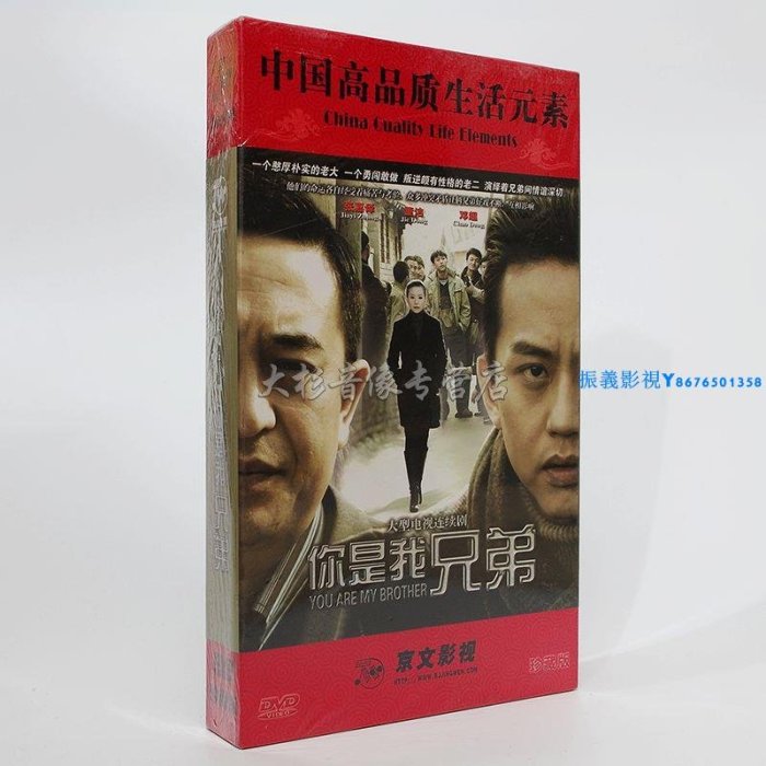 正版 現貨 你是我兄弟 鄧超 張嘉譯 董潔 珍藏版12DVD《振義影視〗