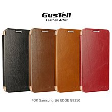 --庫米-- GUSTELL 谷斯特 Samsung S6 EDGE G9250 油蠟皮可立皮套 支架皮套 可站立