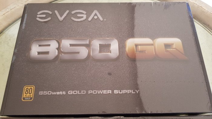 開發票五年保公司貨全新EVGA 850W GQ 80PLUS 80+ 金牌半模組 電源供應器 (650W 750W可參考