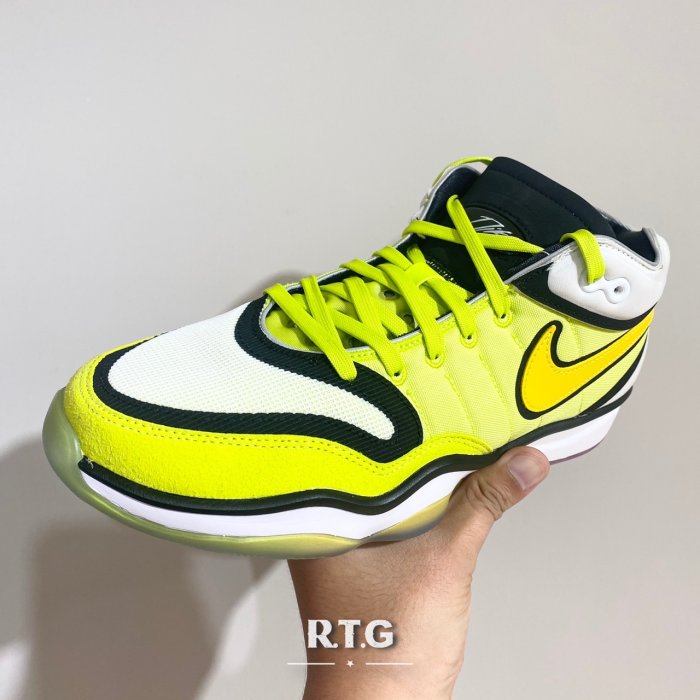 【RTG】NIKE AIR ZOOM G.T. HUSTLE 2 EP 螢光黃 籃球鞋 記憶緩震 DJ9404-300