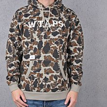 【HYDRA】Wtaps Design Hooded College Sweatshirt 迷彩 帽T【WTS70】