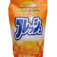 日本製 火箭 柑橘香洗碗精 500ML 酵素洗碗精 橘子洗碗精 火箭洗碗精 補充包