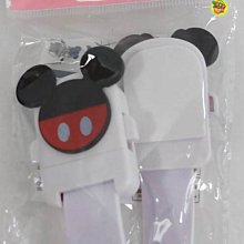 【JPGO】特價-日本進口 Disney 雙面膠式 衣櫃櫥櫃 L型安全扣~米奇頭型#841
