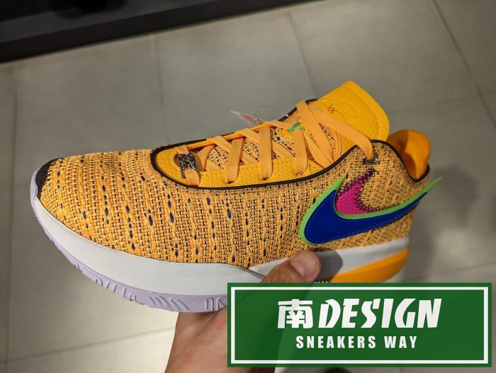 南🔥2023 7月 NIKE LEBRON XX 20 LASER ORANGE LBJ 男款 黃 DJ5422-801