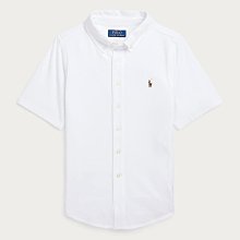 【RL男生館】【POLO Ralph Lauren小馬網眼短袖襯衫】☆【RL004G1】青年版(XL)