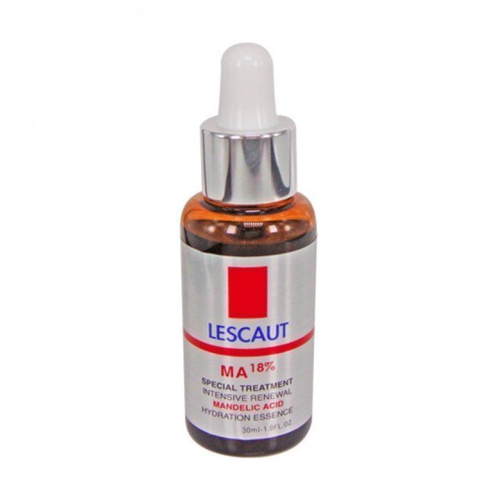 ☆CC美人☆蕾斯卡歐 【LESCAUT】杏仁酸淨白煥膚精華 3ml (18% 黃金濃度杏仁酸)