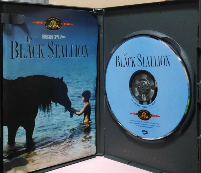 B5/串聯影音DVD/ 黑神駒_THE BLACK STALLION (絕版品)