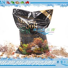 【魚店亂亂賣】日本MASTER SOIL水草大師2代水晶蝦水草活性底床黑土8L黑色(粗顆粒)