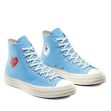 【日貨代購CITY】 CONVERSE PLAY CDG Chuck 70 High 川久保玲 藍色 高筒 帆布鞋