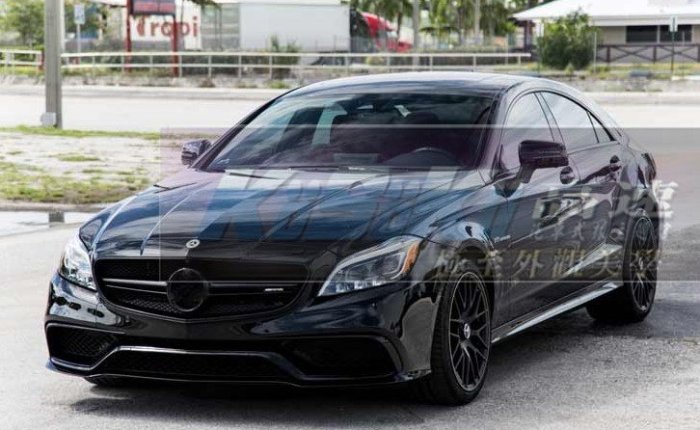 12-15年BENZ 賓士W218 CLS 改63 前保桿前大包新品上市CLS63 PP材質