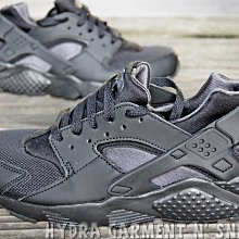 【HYDRA】Nike Air Huarache 全黑 黑武士 反光 3M 4.5~7Y 全新正品 Y-3 平民版 女鞋