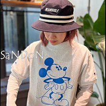 Champion × BEAMS GOLF / Disney / モックネックシャツ B/小立領毛圈米奇短T 240322