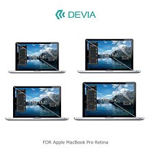 --庫米--DEVIA Apple MacBook Pro Retina 13 / 15 吋 螢幕保護貼 靜電吸附