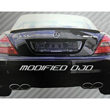 DJD 16 BZ-F0066 BENZ 朋馳 R171 05年起 SLK CLASS 壓箱尾翼 【尾翼特賣會】