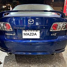 新店【阿勇的店】2002~2007 MAZDA 6 倒車雷達坎式3眼/雷達眼25mm 連工帶料/2200元/ 強力保固一年