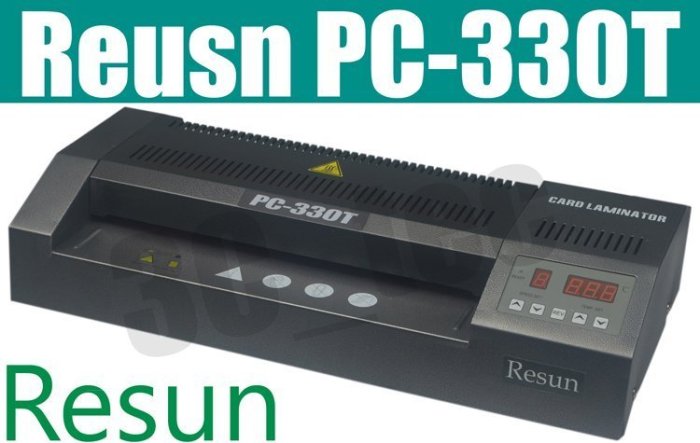 台南~大昌資訊 護貝機 A3 Resun PC-330T PC330T 護貝寬度330mm 4支加熱滾輪 11.5Kg