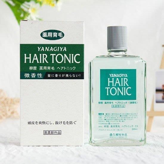 神馬小鋪～供應日本正品柳屋YANAGIYA HAIR TONIC 生髮液髮根營養液 育髮防脫柳屋營養液240ml