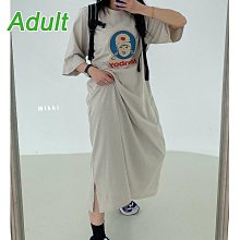 FREE(ADULT) ♥洋裝(BEIGE) MIKKI-2 24夏季 MKK240413-011『韓爸有衣正韓國童裝』~預購