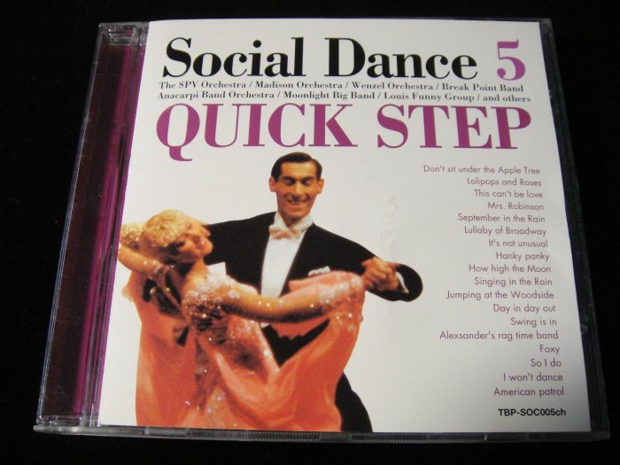 【198樂坊】social Dance社交舞 5 Quick step(Hanky Panky..義大利版)CO