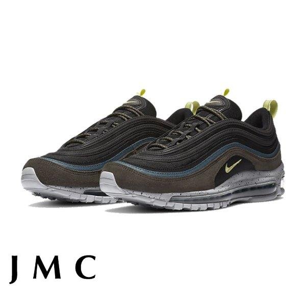 NIKE AIR MAX 97 NEWSPRINT 黑棕藍 潑墨 子彈 慢跑鞋 男女鞋 DB4611-001