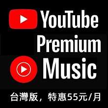 YouTube Premium會員 台灣版 國際版 獨享 共享 一年