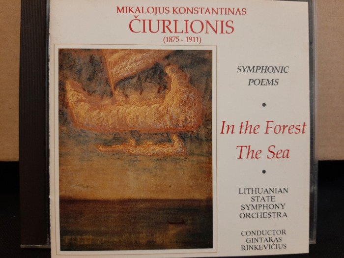 Ciurlionis，Mikalojus Konstantinas-Symphonic Poems,In The Forest,The Sea米卡洛朱斯-交響詩