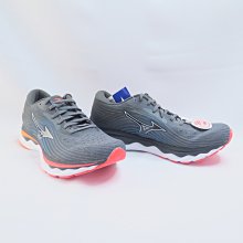 Mizuno WAVE SKY 6 男 慢跑鞋 緩衝型 4E楦 J1GC221151 黑x橘粉【iSport愛運動】