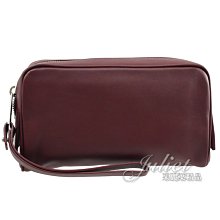 【茱麗葉精品】全新精品 BOTTEGA VENETA 專櫃商品 575557 小牛皮手提萬用包.酒紅 現貨