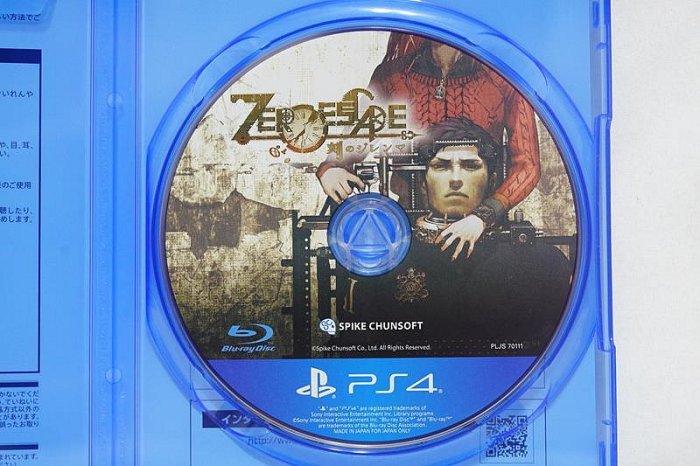 PS4 極限逃脫 時刻困境 日文字幕 日語語音 Zero Escape Zero Time Dilemm