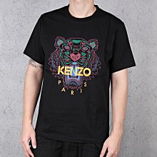 【HYDRA】Kenzo Tiger T-shirt 老虎 虎頭 短T 黑【5TS0504YA】