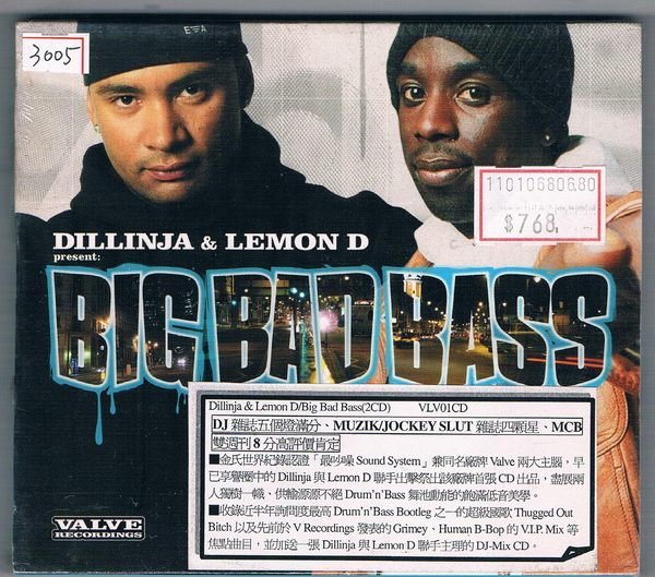 [鑫隆音樂]西洋CD-Dillinja&Lemon D/Big Bad Bass(2CD) [666017036724]全新/免競標