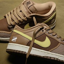 南◇2021 7月 UNDEFEATED  NIKE DUNK LOW SP 咖啡 綠色 休閒鞋 DH3061-200