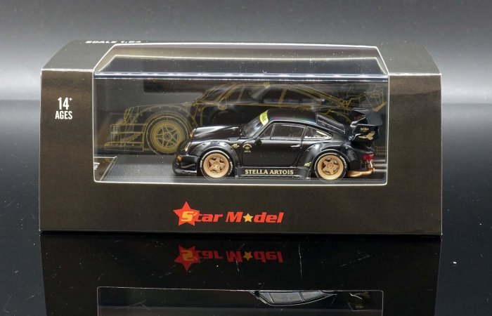 【M.A.S.H】現貨特價 Star Model 1/64 Porsche 930 RWB Stella Artois