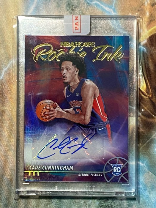 Cade Cunningham 2021-22 Panini Hoops Rookie Ink RC Auto 簽名卡