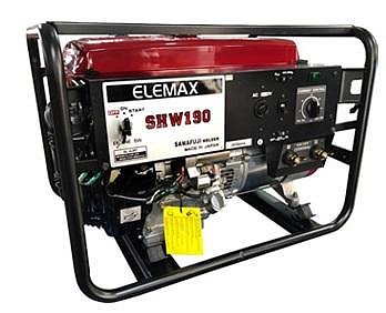 【優質五金】澤藤 日本原裝 ELEMAX SHW190 本田HONDA汽油引擎電焊機發電機雙用~手拉