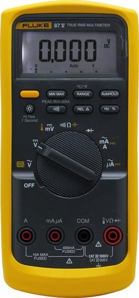 [捷克科技] 福祿克 FLUKE 87-V 87-5 工程級數位萬用電錶 美國 20000counts T-rms 專業電錶儀錶