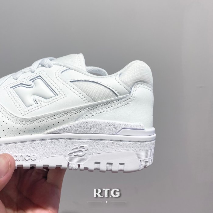 【RTG】NEW BALANCE 550 NB550 BB550WWW 白色 全白 皮革 小白鞋 復古 拼接 男女鞋