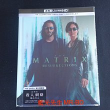 [藍光先生UHD] 駭客任務：復活 UHD+BD 雙碟Digibook版 The Matrix Resurrection