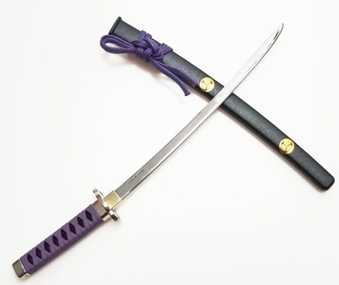 【現貨 - 送刀架】『 德川家康 』21cm 未開刃 日本 拆信刀 武士刀 古代 合金 模型