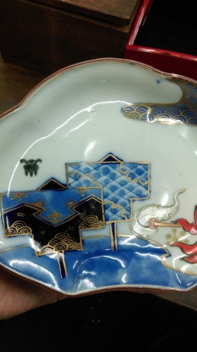 大草原典藏，日本百年瓷器盤，江戶期
