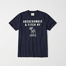 【A&F男生館】【A&F麋鹿刺繡短袖T恤】【AF008M3】(XS-S-M)