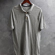 CA 美國休閒品牌 GAP 灰色 純棉 短袖polo衫 XL號 一元起標無底價Q788