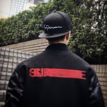 超搶手】全新正品2018 FW Supreme Motion Logo Varsity Jacket 飄移