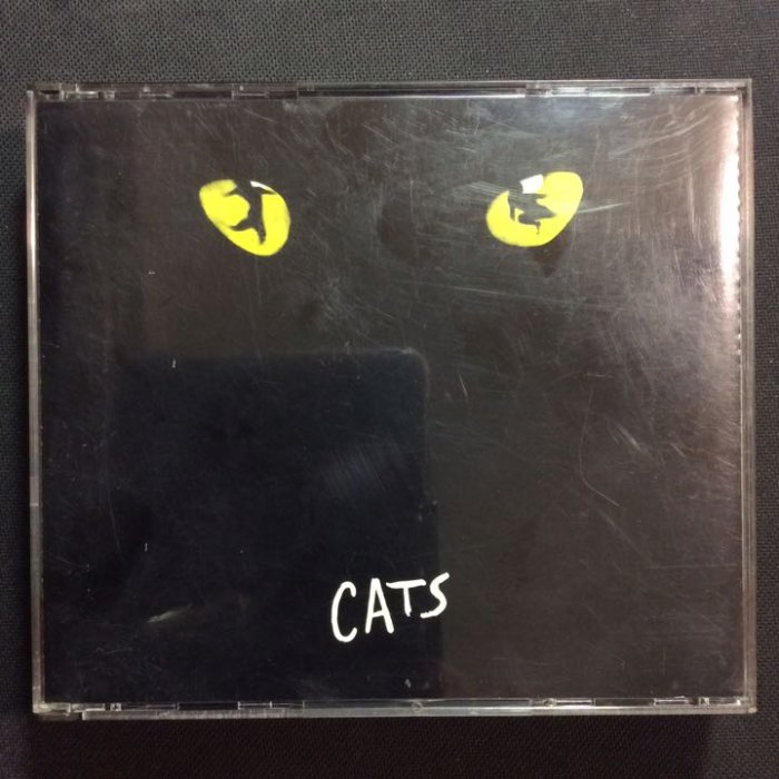 Webber韋伯音樂劇/Cats 貓 舊版1989年早期日本版厚殼2CD